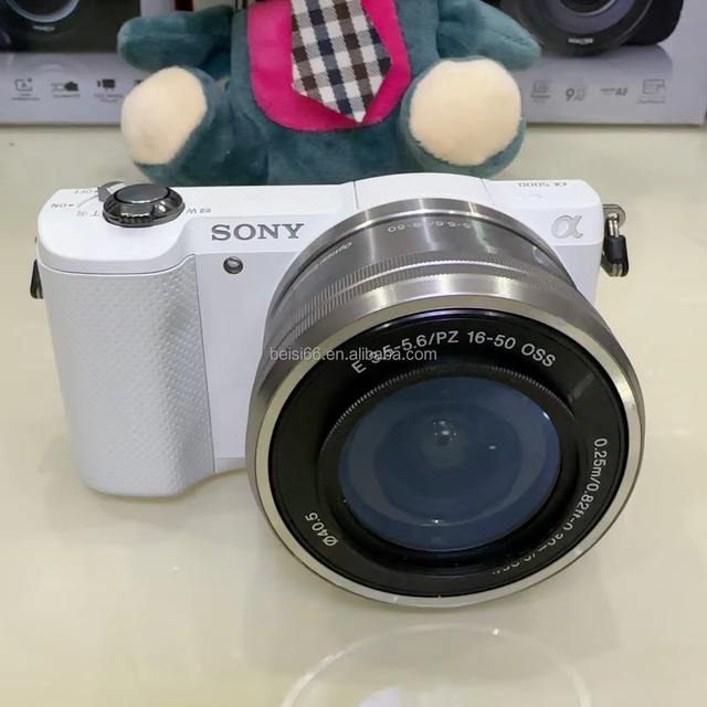Low Price NEW Sonys A5000 DSLR Camera with 16-50mm Lens CMOS Sensor SD Card
