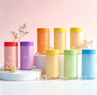 Flacon capsule en plastique PS coloré de 60 ml, 80 ml, 100 ml, 120 ml, conteneur pour produits de santé solides, flacon vide pour médicaments