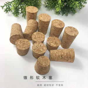 Tapones de Corcho Cónicos de Dongguan para Botellas, Tapones de Sellado para Frascos de Vino, Tapones de Cerámica para Vidrio, Logotipo Personalizado Disponible, Modelo 03 - Product Image 1
