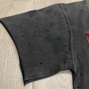 FIRST ROW Nuova T-shirt <span class=keywords><strong>da</strong></span> uomo a maniche corte in cotone, bestseller, <span class=keywords><strong>abbigliamento</strong></span> <span class=keywords><strong>hip</strong></span>-<span class=keywords><strong>hop</strong></span> americano <span class=keywords><strong>da</strong></span> strada - Product Image 6