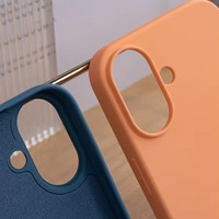 Coque de téléphone en Silicone TPU pour iPhone 16 Pro Max 15 Plus 14 13 17 Air Vente en gros Modèles compatibles colorés Couverture arrière antichoc