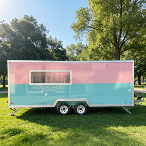 Remolque de Comida para Restaurante Cerrado, Estilo Americano, para Hot Dogs, Helados, Pizza de Maíz, Cocina Móvil para Hotel y Cafetería en Venta - Product Image 5