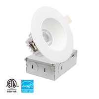 Downlight encastré profond anti-éblouissement 3CCT 5CCT 2'' 4'' 8W 15W étanche sans boîtier, spot encastré sans cadre pour plafond avec boîte de jonction