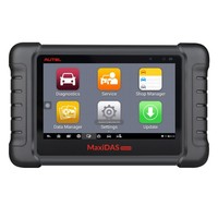 AUTEL MaxiDAS DS808 Kit Alat Diagnostik Tablet Android Set Lengkap dengan Pengkodean Injektor dan Pengkodean Kunci Data Langsung Tes Aktif
