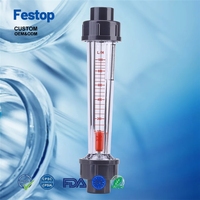 Festop Plastic buisvormige waterstroommeter Meetbereik 100-1000L/H Zeer nauwkeurig meetinstrument voor pijpleidingtoevoer voor water