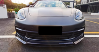 Utilisé pour la modification Porsche Panamera 971 GTS avec des jupes latérales avant en fibre de carbone véritable et un kit de carrosserie de diffuseur arrière