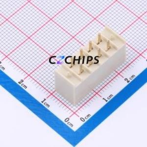 GT-CEDVB-08P-01 Gold Finger Connector Through hole Component (THT),P=4mm Connector Slot Connector 4mm 8P Through Hole - Product Image 2