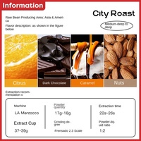 Grizzly Best Selling 500g Italian Style City Roast Filter Whole Beans Arabica Neutral Taste Dark Chocolate ISO Certified