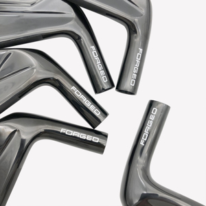 OEM ODM, jeux de fers pour clubs de golf, marque personnalisée, lames de golf deux pièces en <span class=keywords><strong>acier</strong></span> inoxydable noir, fers à tête de golf - Product Image 6