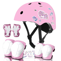 Ensemble de protections pour enfants, garçons et filles, skateboard, vélo, casque, genouillères, coudières, coque rigide, protection contre les chocs