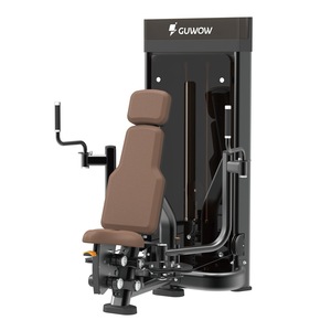Banco de Crunch ergonómico para gimnasio en casa, equipo de entrenamiento de fuerza central ajustable de acero resistente, máquinas de selección de carga de pines - Product Image 4
