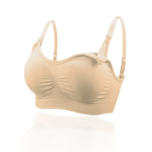 Reggiseni <span class=keywords><strong>allattamento</strong></span> per l'<span class=keywords><strong>allattamento</strong></span> al seno senza soluzione di continuità Ultra Comfort <span class=keywords><strong>reggiseno</strong></span> di maternità forma naturale gravidanza Bralette davanti aperto <span class=keywords><strong>reggiseno</strong></span> - Product Image 3