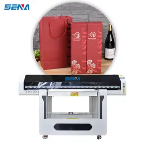 Opladen Bank Portemonnee Hoofdtelefoon Hoesje Logo Custom Inkjet Printer Platte Uv-Printmachine 90*60Cm Maat Epson I3200 Printkop