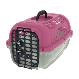 Hebilla de cinturón de seguridad rojo portátil conveniente y rápido portador de aire <span class=keywords><strong>para</strong></span> gatos y <span class=keywords><strong>perros</strong></span> caja de transporte de <span class=keywords><strong>perros</strong></span> <span class=keywords><strong>para</strong></span> viajes fuera de la maleta <span class=keywords><strong>para</strong></span> mascotas - Product Image 2