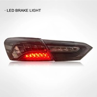 HETOP Nouveau pour feux arrière 2018-2023, feux de brouillard blancs, feux de jour (DRL), feux de freinage et clignotants 25W 4000K, montage universel Plug & Play pour automobile