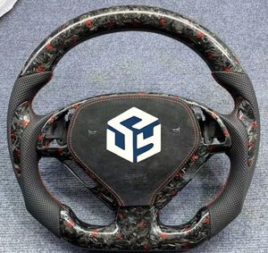 Volant LED personnalisable avec indicateur de régime pour Infiniti G37 G37x Coupé Berline G25 <span class=keywords><strong>Q40</strong></span> Volant en fibre de carbone avec LED 2007-2015 - Product Image 4