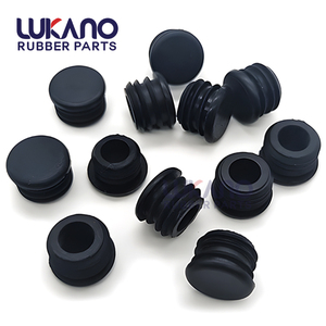 Trắng Vòng Silicone Cao Su Blanking <span class=keywords><strong>End</strong></span> Stopper 2.6 ~ 14Mm Tùy Chỉnh Silicone Chèn Stopper Cắm - Product Image 6