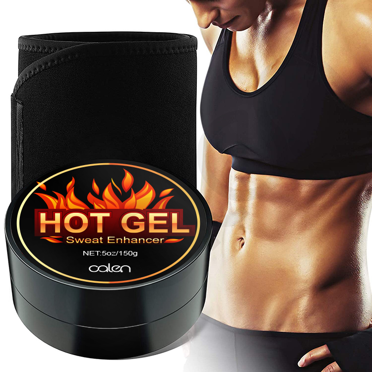 Oalen пот крем для тренировки, стойкая краска для усиления цвета бровей для похудения живота гель горячий гель 5 унций