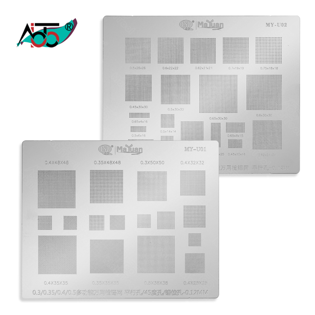 0.3 0.35 0.4 0.5 Quality Universal Mobile IC BGA Reballing Stencil