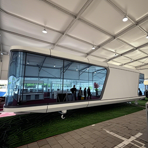 Nuevas Casas Prefabricadas de Lujo Modernas de 20 y 40 pies, Tipo Cápsula Espacial de Acero, Contenedor Plegable para Uso en Parques y <span class=keywords><strong>Apartamentos</strong></span> - Product Image 4