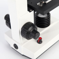 School Laboratory Monocular Biological Microscope 640X Student Education Instruments Single-layer Interlocking Platform