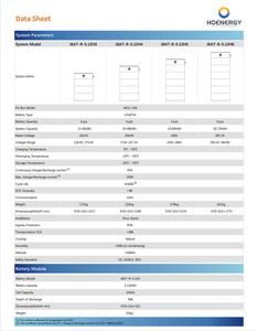 Oenergy-Sistema de baterías solares ienergy E4 4 para el hogar, sistema de almacenamiento de energía de Instalación rápida, <span class=keywords><strong>iBAT</strong></span>-R-5.12H - Product Image 5