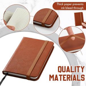 Mini da da A7 máy tính xách tay ngang dòng nhỏ Tạp Chí túi máy tính xách tay văn phòng trường nhà cung cấp biểu tượng tùy chỉnh - Product Image 3