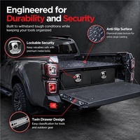 Hochwertiger 4X4 Ford F-250 Super Duty Pickup-Truck Aluminium-Schubladensystem mit 801L-1200L Kapazität