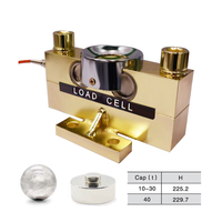 Celda de Carga de Doble Viga de Corte de 10T 20T 30T 40T, IP67 IP68, Acero Aleado, Sensor de Pesaje RS485 para Báscula de Camiones