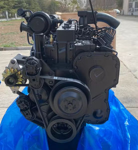 Moteur diesel 6 cylindres 6D114E-3 neuf et original pour engins de chantier lourd Komatsu en bon état super puissant! - Product Image 1