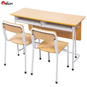Tavolo da studio portatile per bambini in legno aula mobili per la scuola in metallo listino prezzi scrivania e panca per studenti dello Sri Lanka