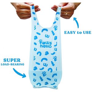 Sacs à déjections canines verts, taille mini personnalisée, en HDPE, sans parfum, non irritants pour les chiens - Product Image 2