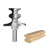 YUFU Fraise à main diamantée non revêtue pour escaliers, outil de fraisage conventionnel pour le travail du bois, OEM HRC 70-93, garantie 3 mois