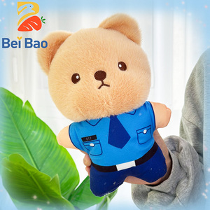 ตุ๊กตาหมีเท็ดดี้ขนาดเล็กคุณภาพสูง พร้อมเสื้อผ้า ของเล่นตุ๊กตาสัตว์น่ารัก ของขวัญสำหรับเด็ก เนื้อผ้านุ่ม - Product Image 3