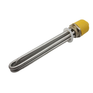 Tube chauffant électrique à immersion DN40 DN50 1.5/2 pouces 220 380V SS304 tige chauffante réservoir d'eau thermique à huile chaudière 115 bride - Product Image 2