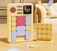 Puzzles de diapositives électroniques super huarongroad défi d'enseignement jeu de puzzle intelligent pensée éducative mise au point formation enfants jouets