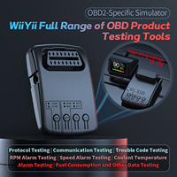 Lecteur de code OBD2 professionnel, outil de diagnostic pour voitures Isuzu avec tests de protocole complets et simulation de tableau de bord HUD