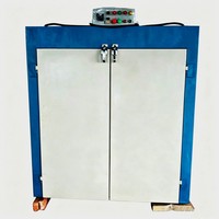 Four de séchage industriel à circulation d'air chaud, armoire à double porte, boîte de séchage à chauffage électrique par lots pour cuisson et déshydratation des pièces