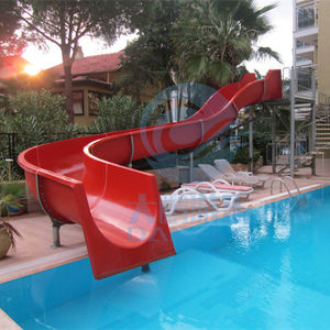 Tobogán de natación para adultos, juego de toboganes de fibra de vidrio, Parque Acuático, equipo de Juegos acuáticos, parque infantil de fibra de vidrio, Parque Acuático interior - Product Image 1