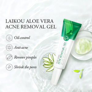 LAIKOU-Gel calmante de <span class=keywords><strong>aloe</strong></span> <span class=keywords><strong>vera</strong></span> natural, crema antiacné, control de aceite - Product Image 2