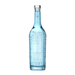 Botellas de 500 ml para <span class=keywords><strong>Tequila</strong></span> y <span class=keywords><strong>Mezcal</strong></span>, Personalizadas, Azules Transparentes, con Relieve de Puntos, Botellas de Vidrio Vacías para Licores de 700 ml y 750 ml - Product Image 1