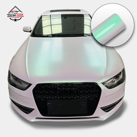 Vinilo PVC Blanco Satinado para Envolver Autos, Envoltura Completa, Antiarañazos, Autocurable, Sin Burbujas, Cambia de Color para Vehículos