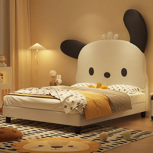 Nuevo diseño Venta caliente perro habitación de los niños Loft dormitorio de las niñas cama de dibujos animados con almacenamiento - Product Image 2