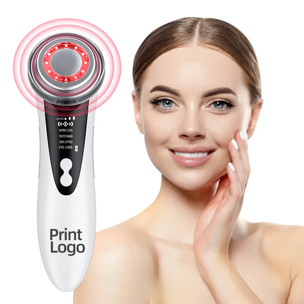Neue Schönheit 2024 wiederaufladbare Schönheitsmaschine Hautpflege Photonen-Led-Lichttherapie Gesichtsmassagegerät Schönheitsgerät für Gesicht Heimgebrauch