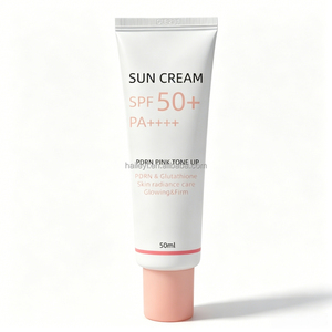 <span class=keywords><strong>Crema</strong></span> Idratante Coreana Minimizzante Pori con Niacinamide PDNR, Protezione Solare Illuminante Rosa SPF50+ e Collagene Anti-Età - Product Image 1