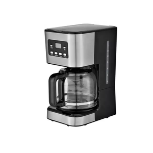 Machine à café expresso professionnelle entièrement automatique, machines à café italiennes électriques en acier inoxydable - Product Image 1