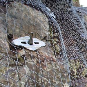 Système de stabilisation de pente flexible en treillis métallique en acier à haute résistance, barrière anti-chute de roche, fabrication directe - Product Image 3