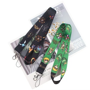 Custom Sublimation <strong>Kuromi</strong> <strong>Phone</strong> <strong>Cases</strong> Retractable Badge Reel VIP Character Keychain Flat Polyester Lanyard Personalized Logo - Product Image 4