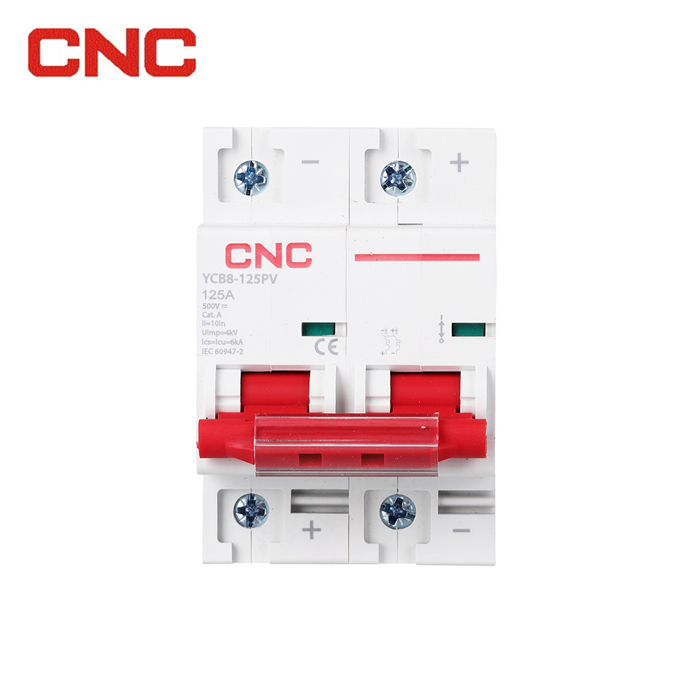 CNC Electric DC 2P 500V Solar Mini Circuit Breaker 32A MCB for DC PV Power Distribution System · image 4