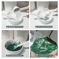 Poudre de masque facial aux algues hydratante de réparation hydratante de meilleur soin de la peau d'OEM pour l'usage de beauté de station thermale pour le visage et le corps